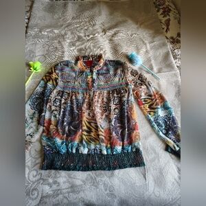 V Cristina Vibrant Multicolor Sweater